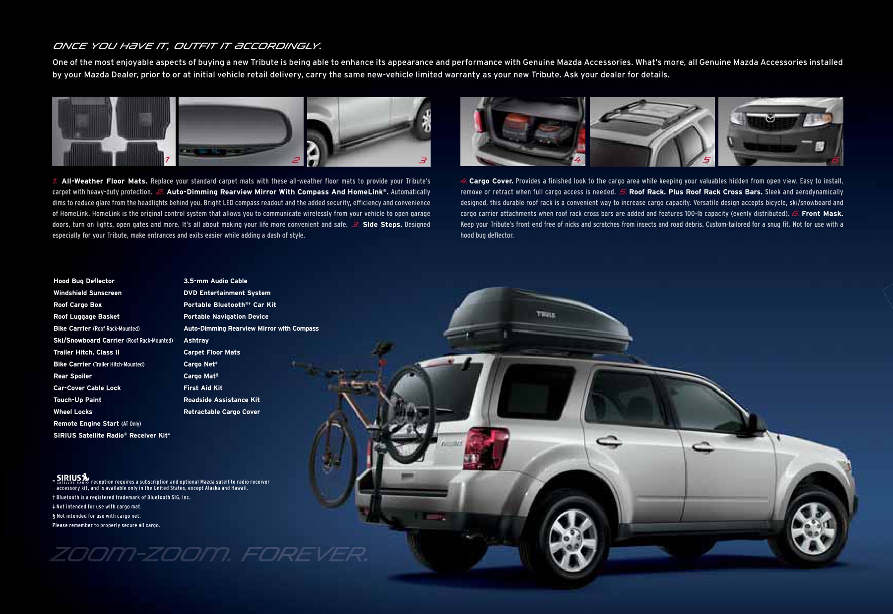 2010 Mazda Tribute Brochure Page 3